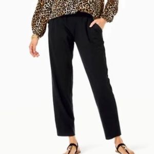 28” Malano knit pant, black , Lilly Pulitzer